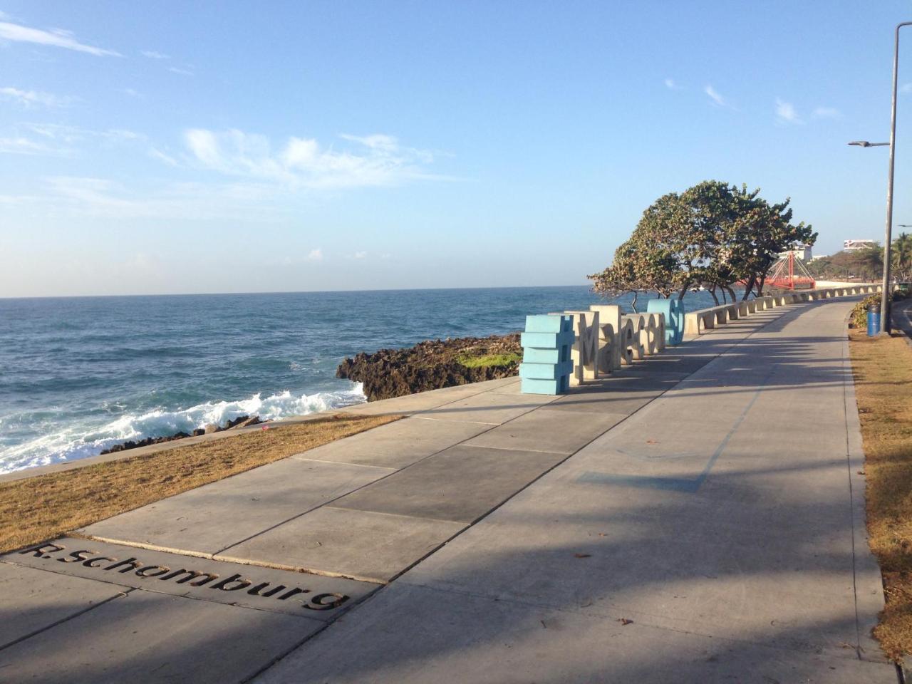 Caribbean Seaview Apart Malecon Santo Domingo Exterior foto